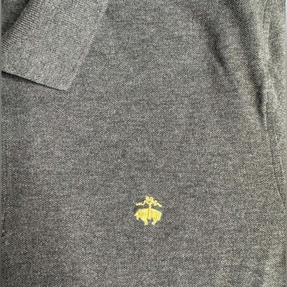 Brooks Brothers Charcoal Polo Shirt - Picture 4 of 10